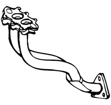 Výfuková trubka WALKER 09000