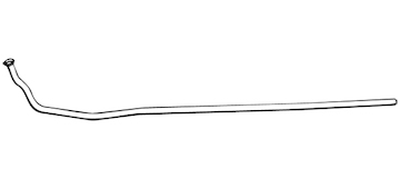 Výfuková trubka WALKER 09107