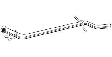 Výfuková trubka WALKER 09113