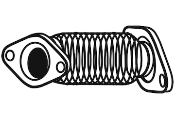 Zvlněná trubka, výfukový systém WALKER 09242