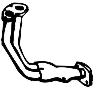 Výfuková trubka WALKER 09456