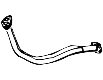 Výfuková trubka WALKER 09661