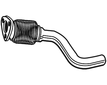 Zvlněná trubka, výfukový systém WALKER 09945