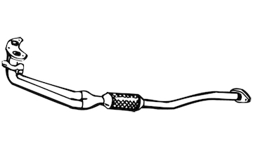 Výfuková trubka WALKER 09987