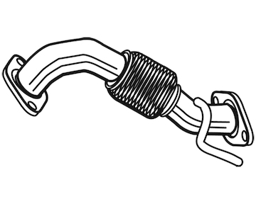 Zvlněná trubka, výfukový systém WALKER 10362