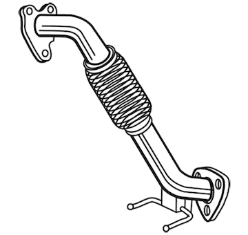 Výfuková trubka WALKER 10363