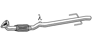 Výfuková trubka WALKER 10418