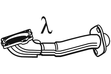 Výfuková trubka WALKER 10432