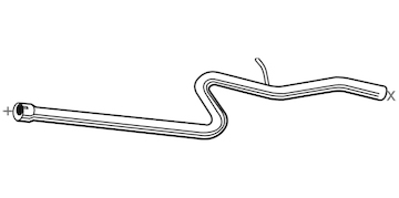 Výfuková trubka WALKER 10462