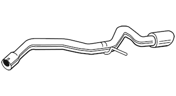 Výfuková trubka WALKER 10487