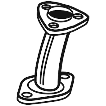 Výfuková trubka WALKER 10526