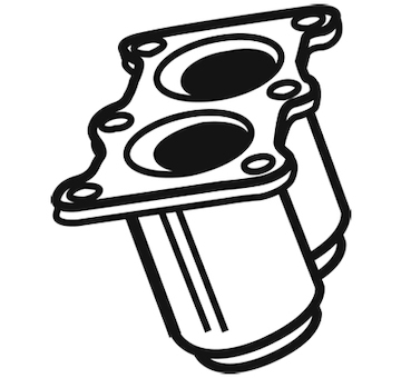 Zvlněná trubka, výfukový systém WALKER 10544