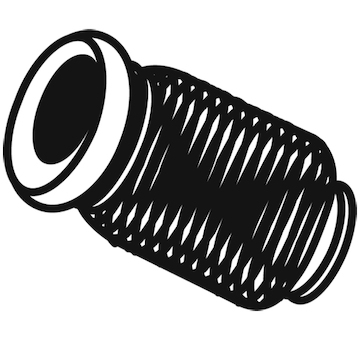 Zvlněná trubka, výfukový systém WALKER 10545