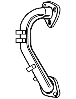Výfuková trubka WALKER 10552