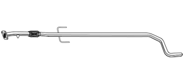 Výfuková trubka WALKER 10554