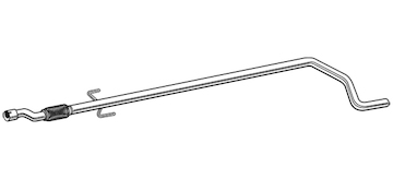 Výfuková trubka WALKER 10609