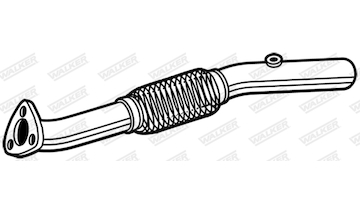 Vlnovec, výfukový systém WALKER 10644