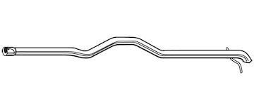 Výfuková trubka WALKER 10655