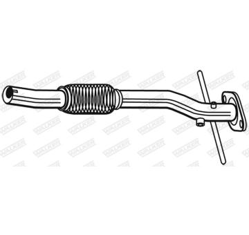 Výfuková trubka WALKER 10658