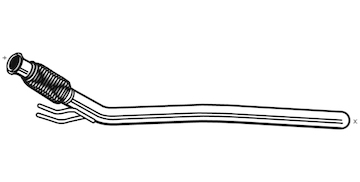 Výfuková trubka WALKER 10697
