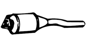 Predni tlumic vyfuku WALKER 13002