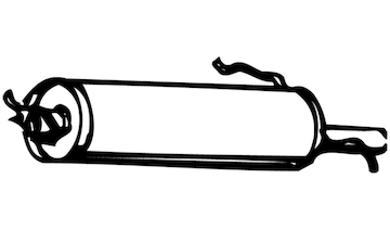 Zadní tlumič výfuku WALKER 13174