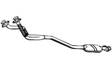 Predni tlumic vyfuku WALKER 13200