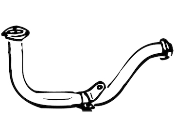 Výfuková trubka WALKER 13222