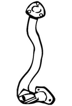 Výfuková trubka WALKER 14028