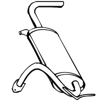 Zadní tlumič výfuku WALKER 14143