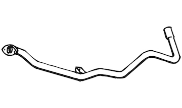Výfuková trubka WALKER 14166