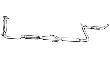Výfuková trubka WALKER 14340