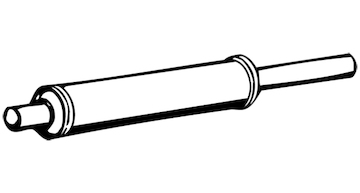 Predni tlumic vyfuku WALKER 14442