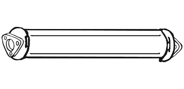 Zadní tlumič výfuku WALKER 14460