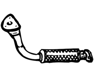 Výfuková trubka WALKER 15042