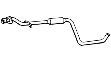 Střední tlumič výfuku WALKER 15188