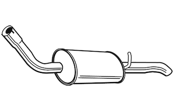 Zadní tlumič výfuku WALKER 15231