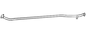Výfuková trubka WALKER 15428