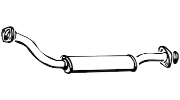 Predni tlumic vyfuku WALKER 15512