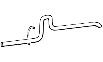 Výfuková trubka WALKER 15551