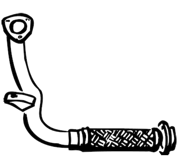 Výfuková trubka WALKER 15653