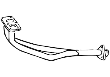 Výfuková trubka WALKER 15874