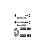 Montazni sada, vyfukovy system WALKER 15897