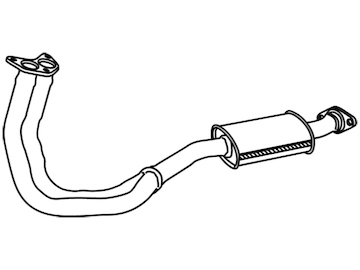 Predni tlumic vyfuku WALKER 16096