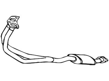 Predni tlumic vyfuku WALKER 16124