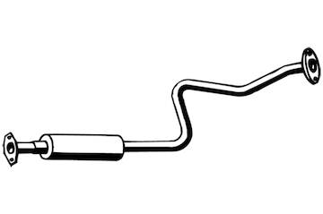 Střední tlumič výfuku WALKER 16551