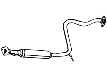 Střední tlumič výfuku WALKER 16586
