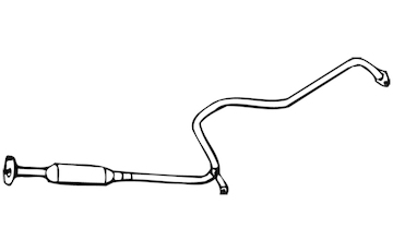 Střední tlumič výfuku WALKER 16595