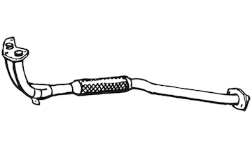 Výfuková trubka WALKER 16600