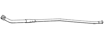 Výfuková trubka WALKER 17151